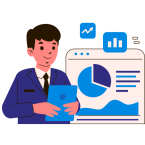 Accsense service solutions graphic illustrating accounting, auditing, and business consultancy services in Sri Lanka